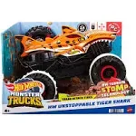 Hot Wheels Monster Trucks Remote Control Car, Unstoppable Tiger Shark HGV87