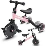 Elantrip 5 in 1 Balance Bike for 1 to 3 Years Old Kids Toddler Tricycle Kids Trikes Tricycle Best Toys for Boy Girl Balance