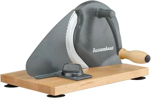 Zassenhaus Classic Bread Slicer, Manual, Cream