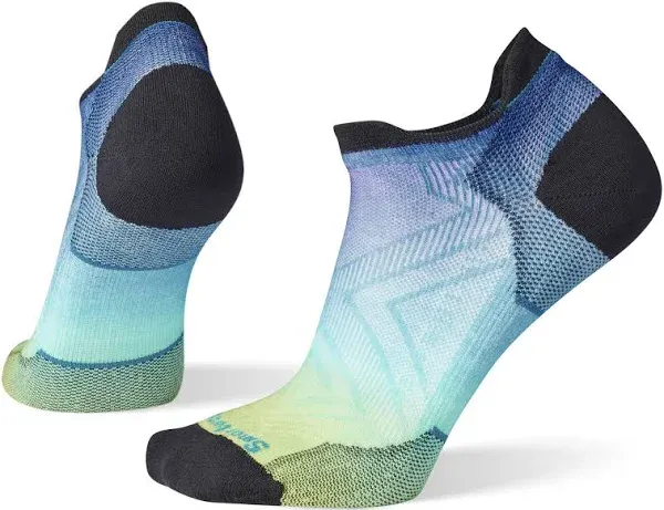 Smartwool Women's Run Zero Cushion Ombre Print Low Ankle Socks