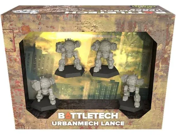 BattleTech Miniature Force Pack UrbanMech Lance