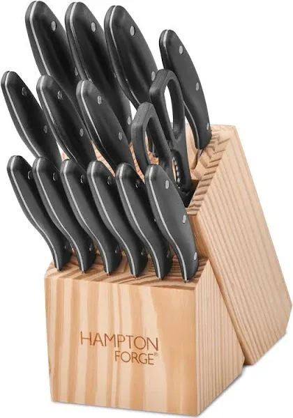 Hampton Forge Rochester 15 Piece Block Set