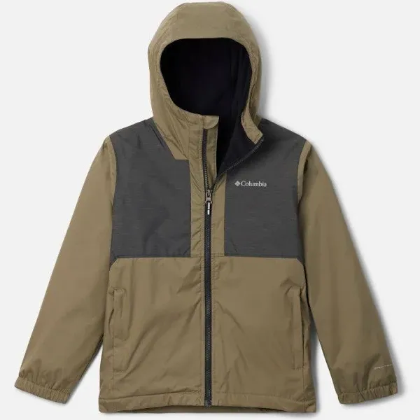 Columbia boys Rainy Trails Ii Fleece Lined Jacket