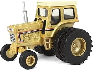 Gold Painted Chase Unit ~ 1/64 International Harvester 1066 5 Millionth Tractor, 50th Anniv, ERTL Prestige