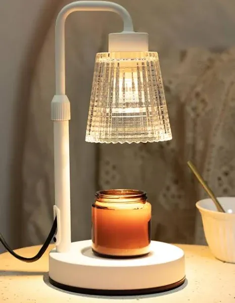 Electric Candle Warmer Lamp, Dimmable, Wax Melt Warmers ,w/ 2 Bulbs, Jar Candles