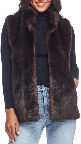 Donna Salyers Fabulous Furs Signature Series Faux Fur Vest