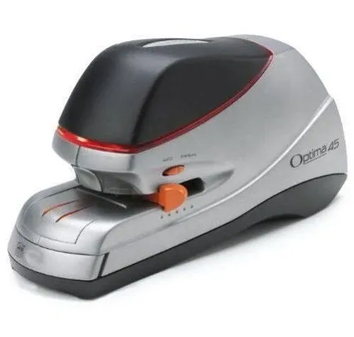 Swingline Optima 45 Electric Stapler 45-Sheet Capacity Silver