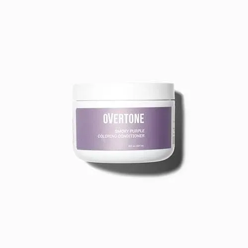 Overtone Haircare Color Depositing Conditioner 8 oz Semi Permanent Hair Color with Shea Butter Coconut Oil Temporary Hair