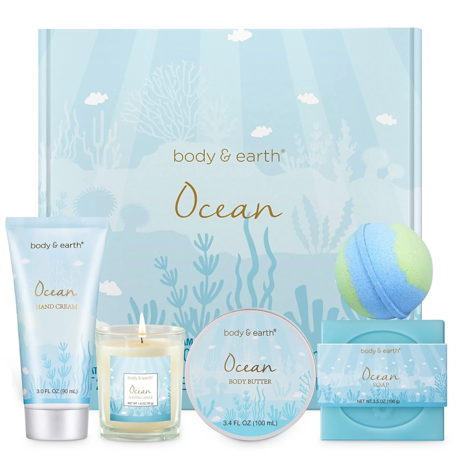 Body & Earth Ocean Spa Box Set