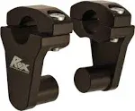 Rox Speed FX 2&#034; Pivoting Bar Black Risers (1R-P2SEK)