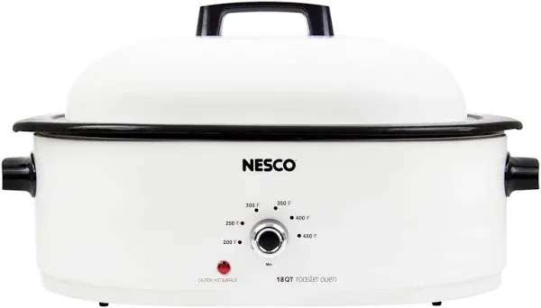 Nesco MWR18-14 Roaster Oven, 18 Quart, White