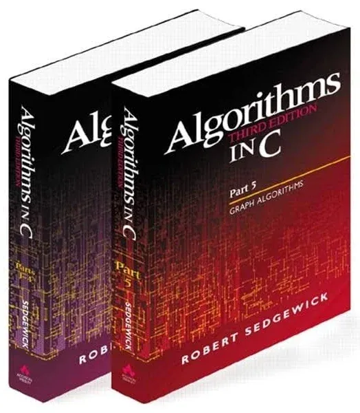 Algorithms in C, Parts 1-5 (Bundle): Fundamentals, Data Structures, Sorti - GOOD