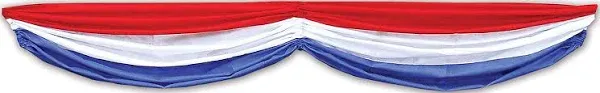 Beistle Patriotic Fabric Bunting