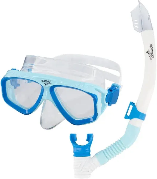 Speedo Adult Adventure Mask & Snorkel Set