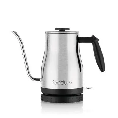 Bodum Bistro Goose Neck 34oz Electric Water Kettle Stainless Steel