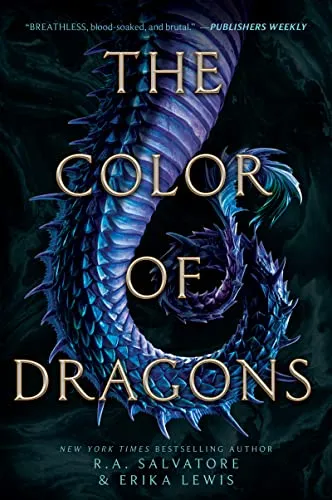 THE COLOR OF DRAGONS ~ R.A. SALVATORE &amp; ERIKA LEWIS ~ SOFT COVER ~ NEW