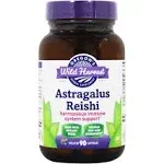 Oregon's Wild Harvest Astragalus Reishi, Organic 90 Capsules