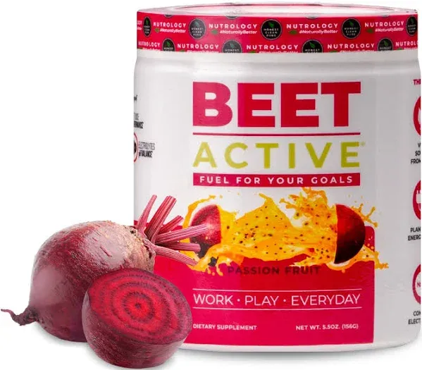 Beet Active All-Natural Pre-Workout Beet Root