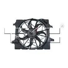 NEW Radiator Cooling Fan For 11-21 Jeep Grand Cherokee Standard Duty Cooling