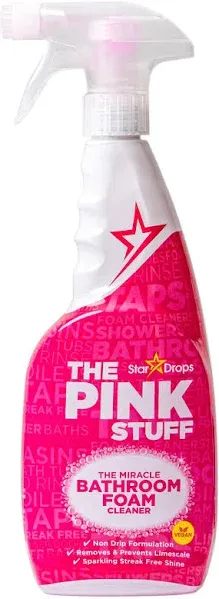 - the Pink Stuff - Miracle Bathroom Foam Cleaner 750Ml - Baths, Tiles, Soap Scum