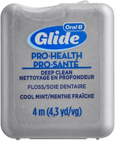 Oral-B Glide Pro-Health Pro Sante Floss, 4m trial size, Cool Mint, 72/boxes