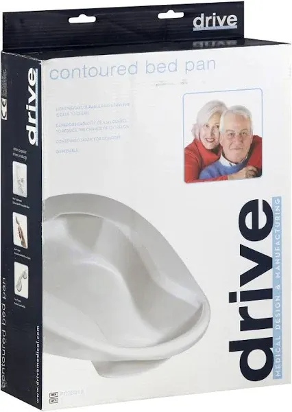 Drive Medical Contoured Bed Pan