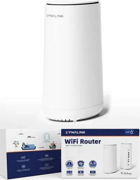 WiFi 6 AX3600 Router (DL-WRX36), Dual Band, 8-Stream, Wireless Speed Up to 3.6Gbps, MU-MIMO, 2.5G WAN & 4 Gigabit LAN Ports, for Home & Gaming (1 Pack)