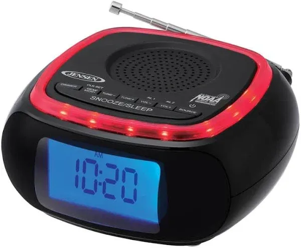 Jensen Jep-725 AM/FM Weather Band Clock Radio