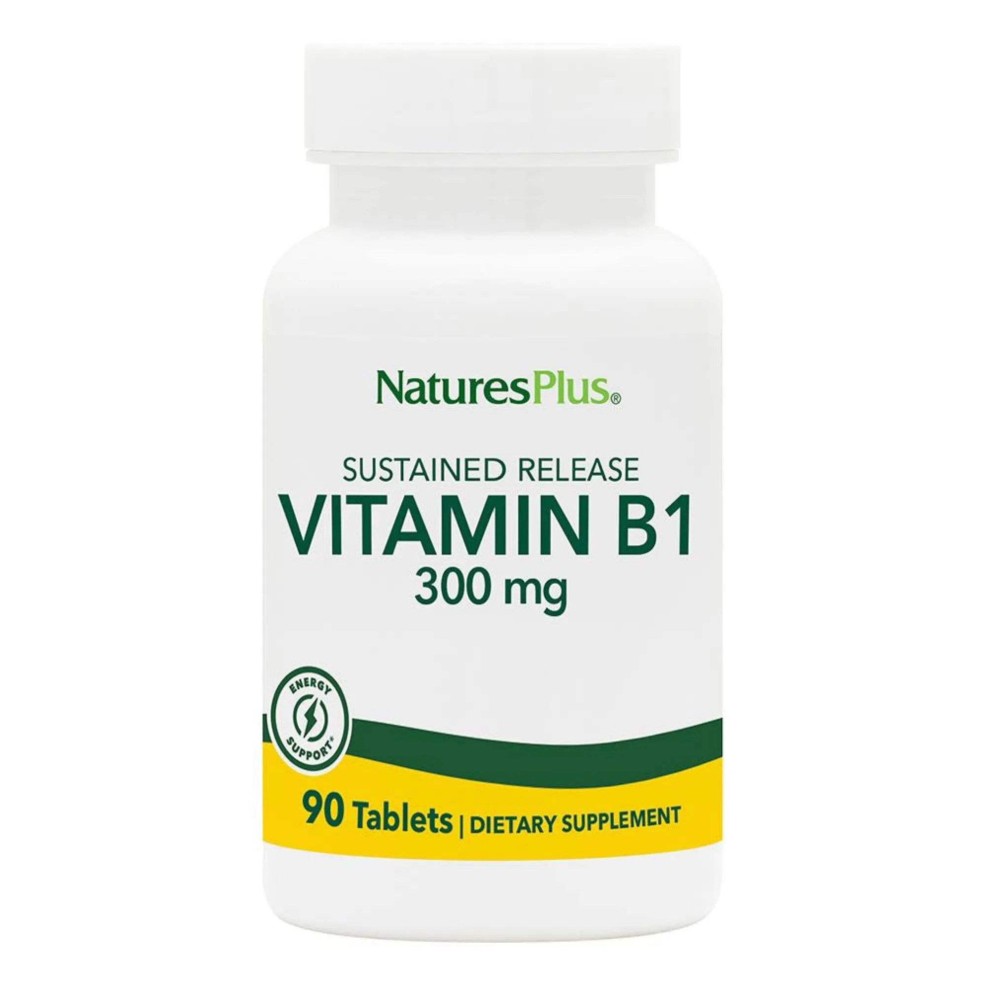 Nature’s Plus, Vitamin B1, 300 mg, 90 Tablets