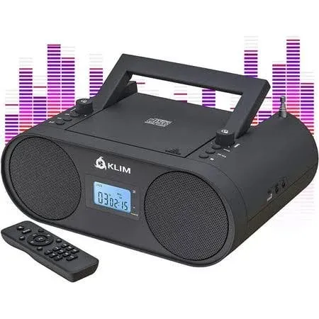 Boombox B4 CD Player Portable Audio System - NEW - AM/FM Radio with CD Player...