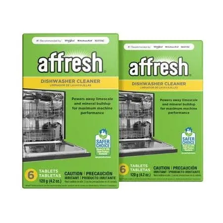 Affresh Dishwasher Cleaner Tablets 6 pack NEW!