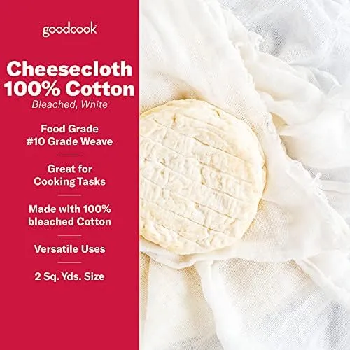 GoodCook 100% Cheesecloth, 2sq.yd.