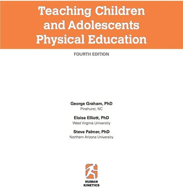 Teaching Children and Adolescents Physical Education