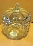 Anchor Hocking Glass 2 Liter Pumpkin Candy Jar