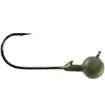 Strike King Tour Grade Football Head Jig - 1/8oz Green Pumpkin