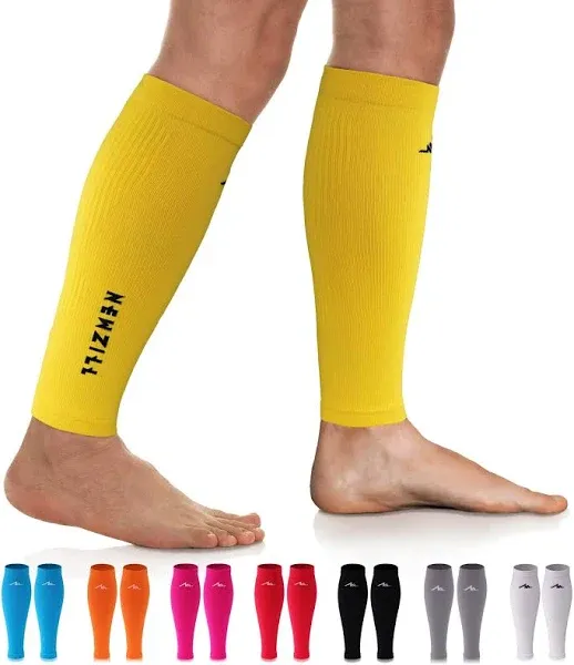 ⭐NEWZILL Compression Calf Sleeves(20-30m<wbr/>mHg) Unisex, No Fatigue, Swell One PAIR⭐