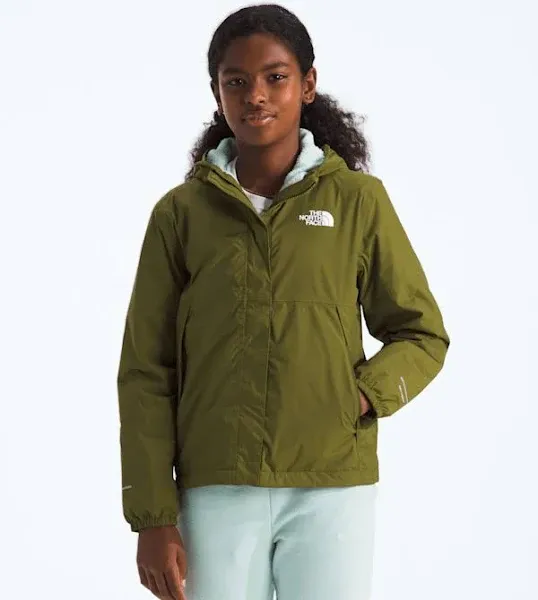 girls The North Face Warm Antora Rain Waterproof Jacket