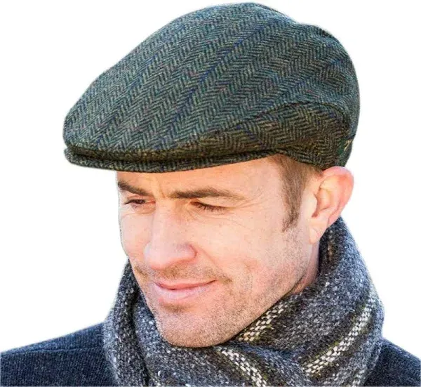 Mucros Weavers Men's Donegal Tweed Cap