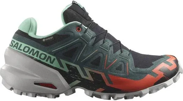 Shoes Running women Salomon Speedcross 6 Gtx L47584200 Graphite-Black<wbr/>-Celadon