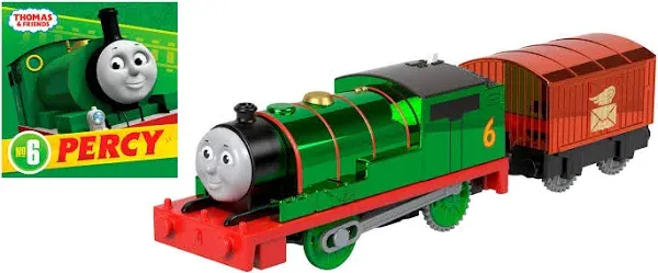 Thomas & Friends TrackMaster Motorized Percy Train Engine with Cargo