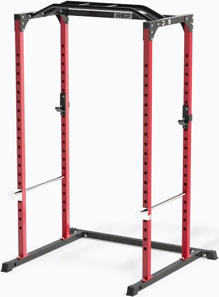 PR-1100 Power Rack | Rep Fitness | Home Gym Equipment Red