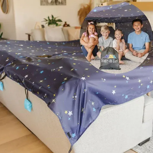 TOTEAFORT Starry Original Blanket Fort Building Kit