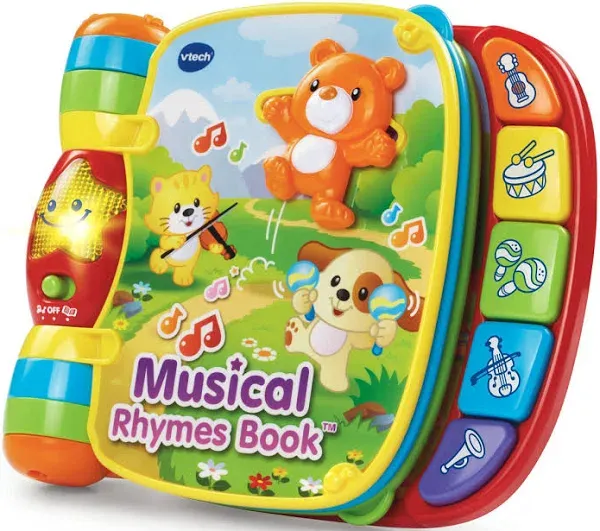 Vtech Musical Rhymes Book, Red