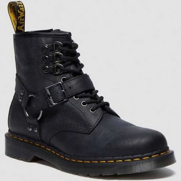 Dr. Martens 1460 Hardware Antique Leather Lace Up Boots