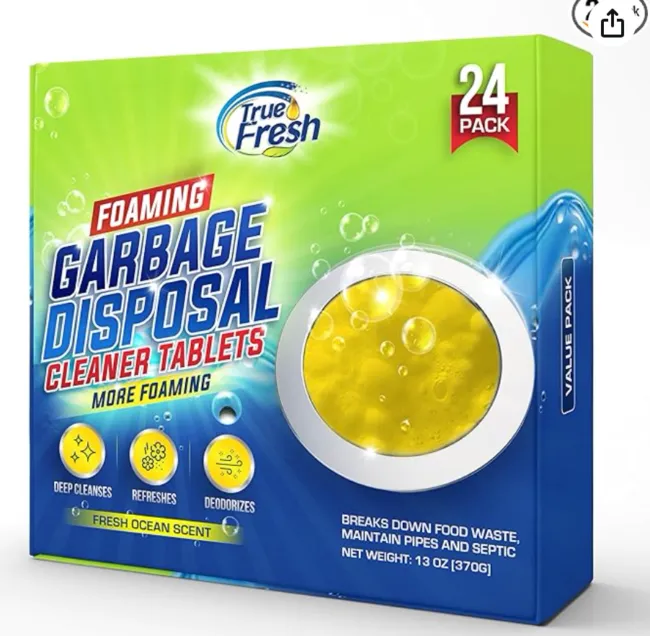 True Fresh Garbage Disposal Cleaner Tablets