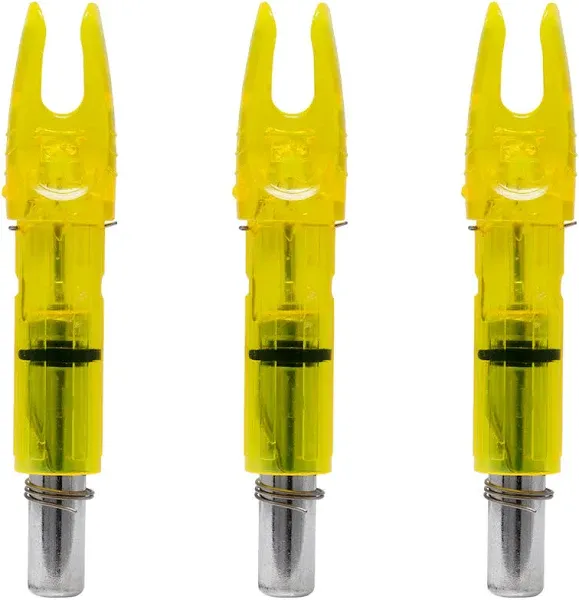 Burt Coyote 3-Pack Lumenok Orange Lighted Signature Nocks - SL3 | Blain's Farm & Fleet