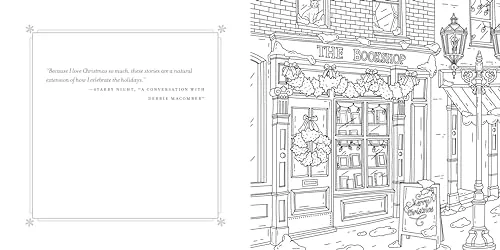 Debbie Macomber's Best Christmas Ever: An Adult Coloring Book