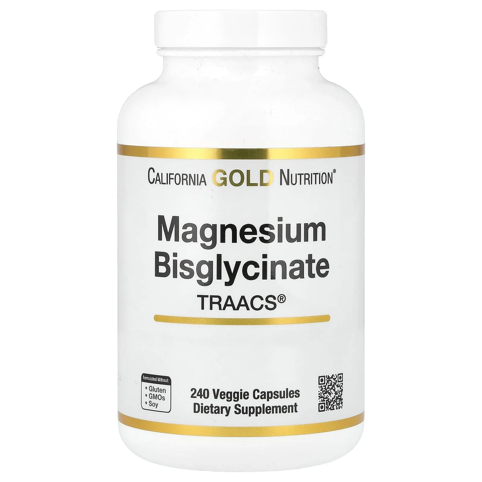 California Gold Nutrition Magnesium Bisglycinate