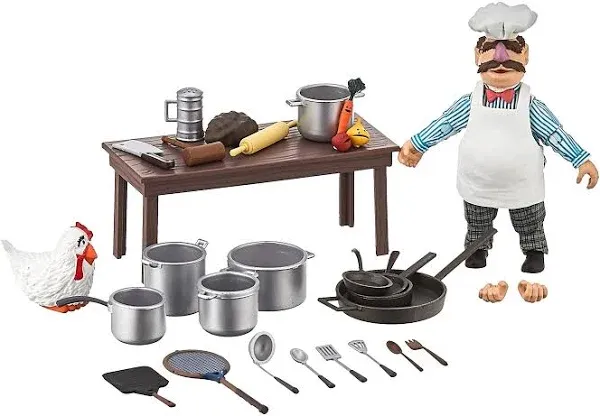 Diamond Select The Muppets Swedish Chef Deluxe Figure Set