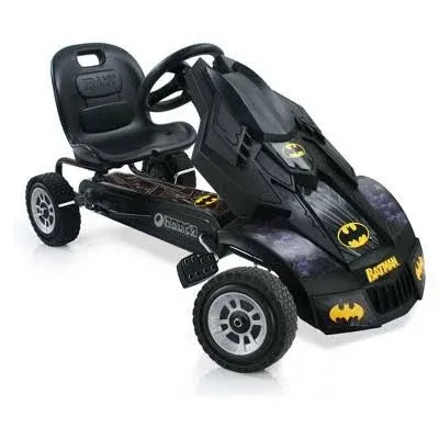 Hauck Batmobile Pedal Go Kart Superhero Ride On Batman Vehicle for Kids